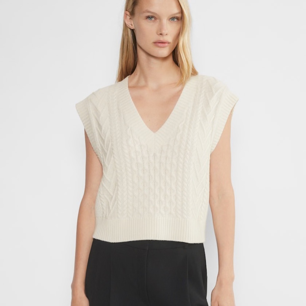 Aritzia Emporia Merino Wool Sweater Vest